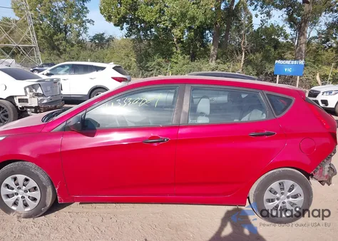 2017 Hyundai Accent Se из США, поврежденный, VIN KMHCT5AEXHU342907